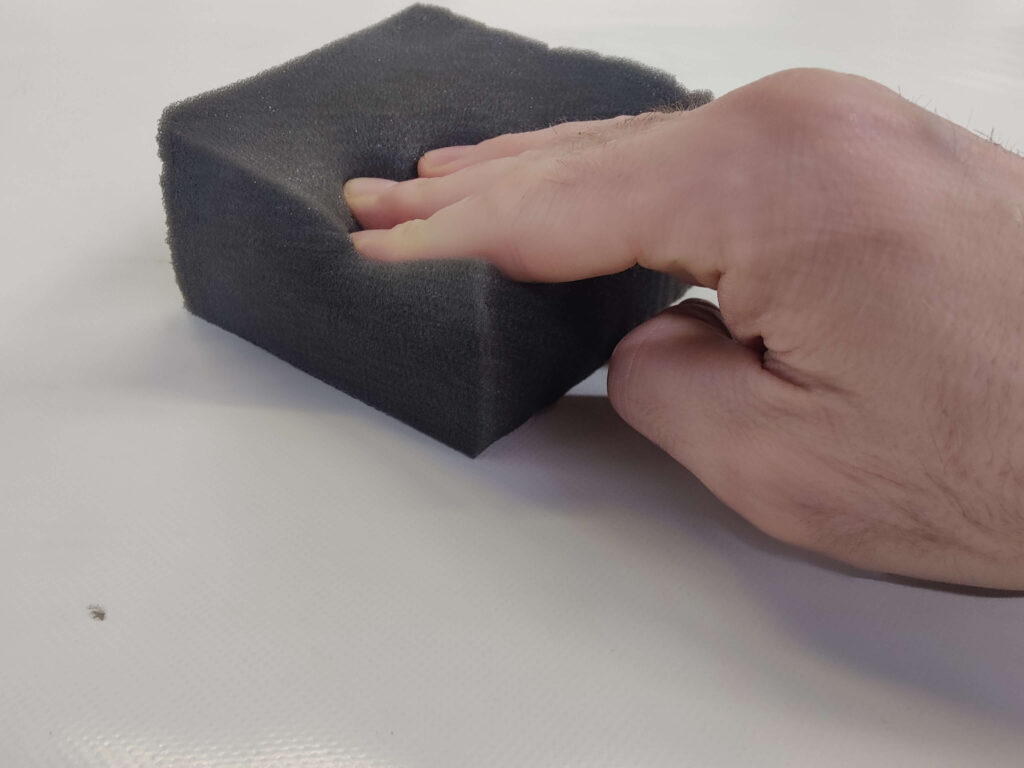 PU schuim - koffer inlay